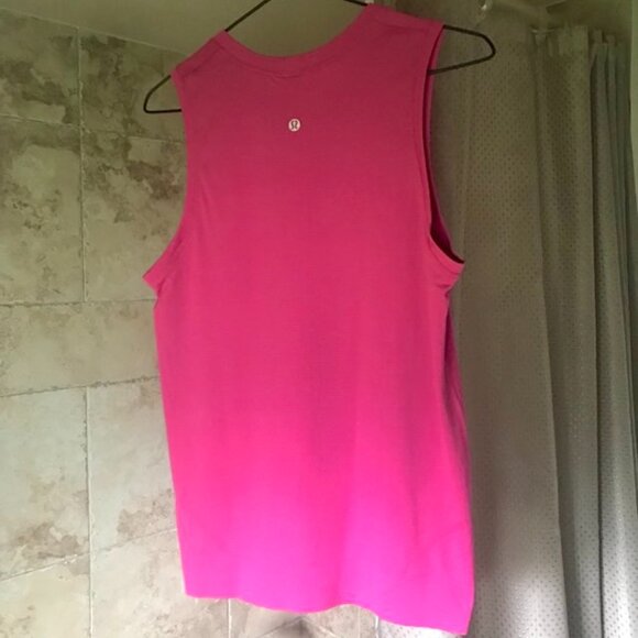 Lululemon Swiftly Breathe Muscle Tank Pink Lychee - Picture 10 of 13